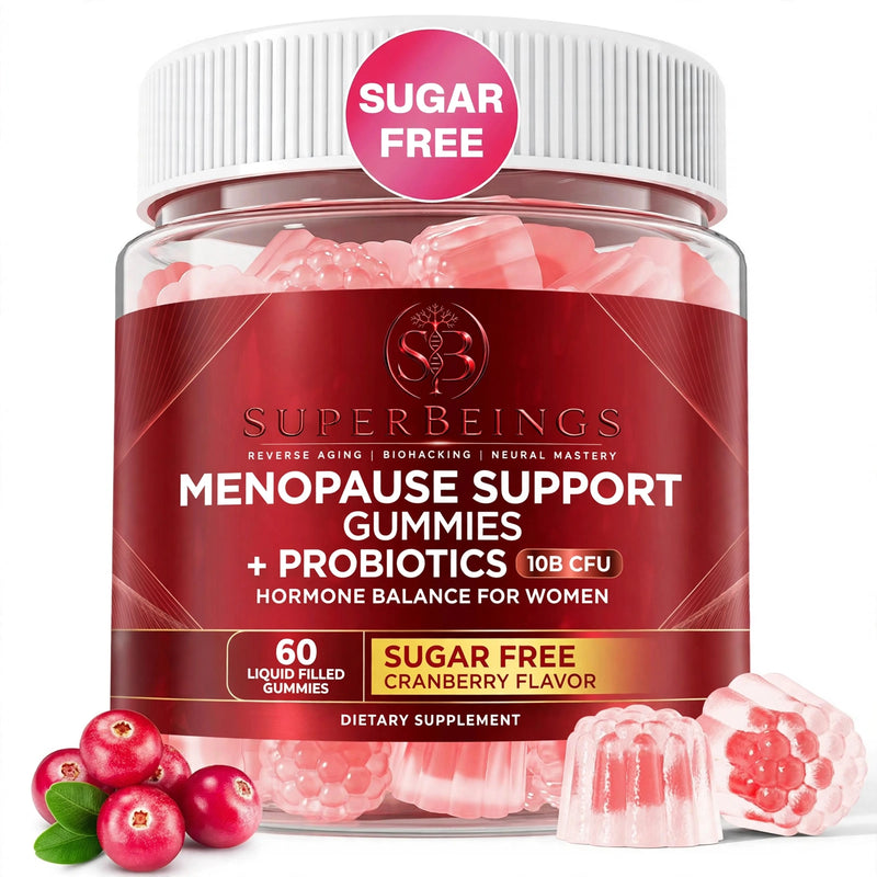 Menopause Support Gummies + Probiotics